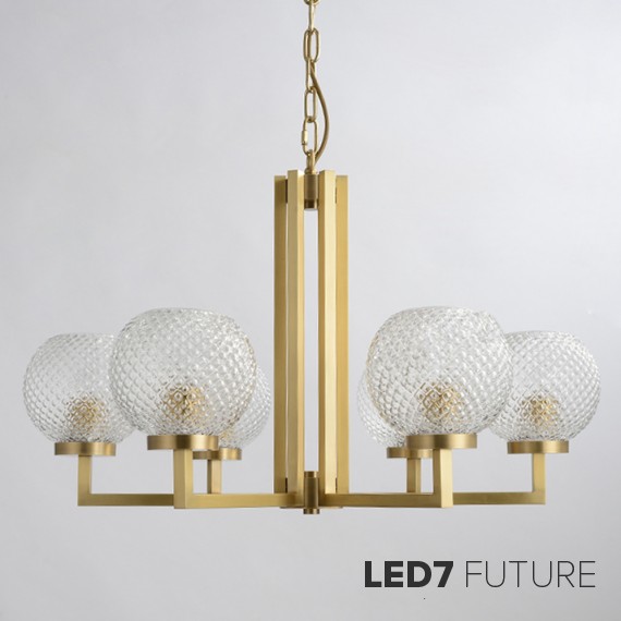 Loft Industry Modern - RBall Chandelier